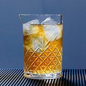 cocktail kit, glasses Pasabahce a stainless steel cocktail shaker, and a jigger.